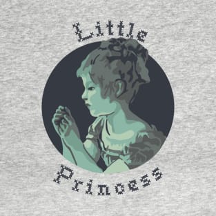 A Little Princess Portrait and  Quote T-Shirt